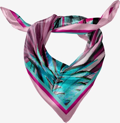 Keola Tuch in blau / grün / rosa, Produktansicht