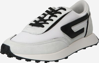 Sneaker bassa 'S-Racer LC' DIESEL di colore grigio chiaro / nero / offwhite, Visualizzazione prodotti