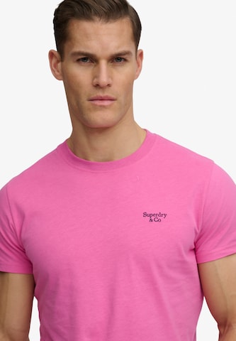 Superdry & Co Shirt 'Essential' in Pink