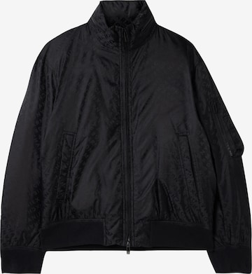 juoda ARMANI EXCHANGE Demisezoninė striukė: priekis