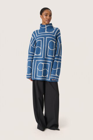 Pull-over 'Edaya' SOAKED IN LUXURY en bleu