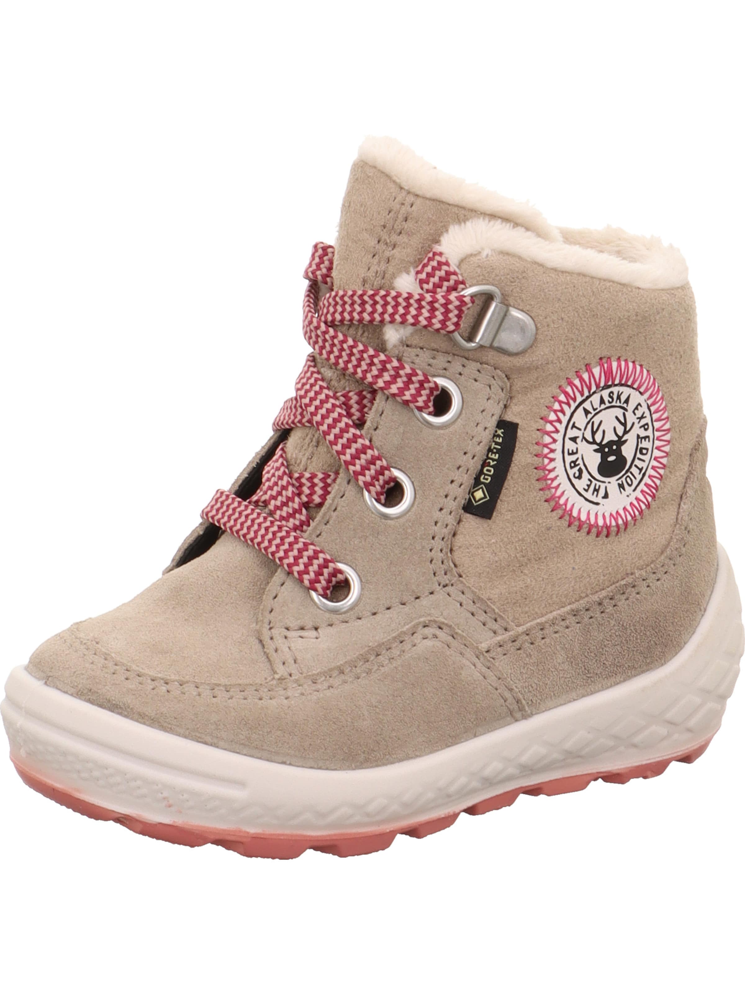 SUPERFIT Snow Boots 'GROOVY 2.0' in Beige: front