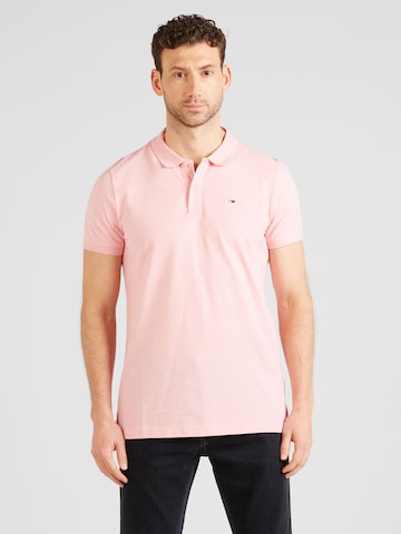 Tommy Jeans - Camisa em rosa: frente