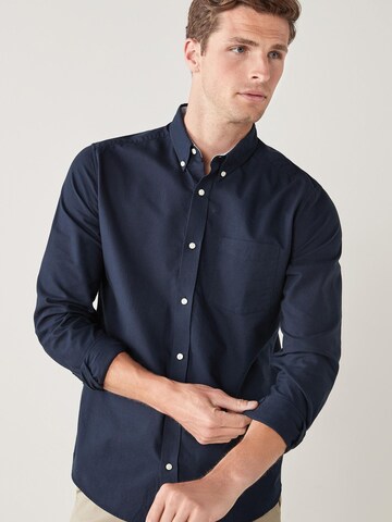 Next Regular Fit Skjorte i blå