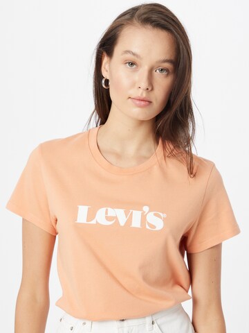 LEVI'S ® Póló 'The Perfect Tee' - narancs: elől