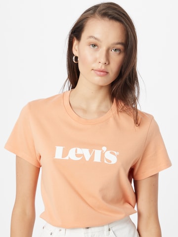 LEVI'S ® Тениска 'The Perfect Tee' в оранжево: отпред