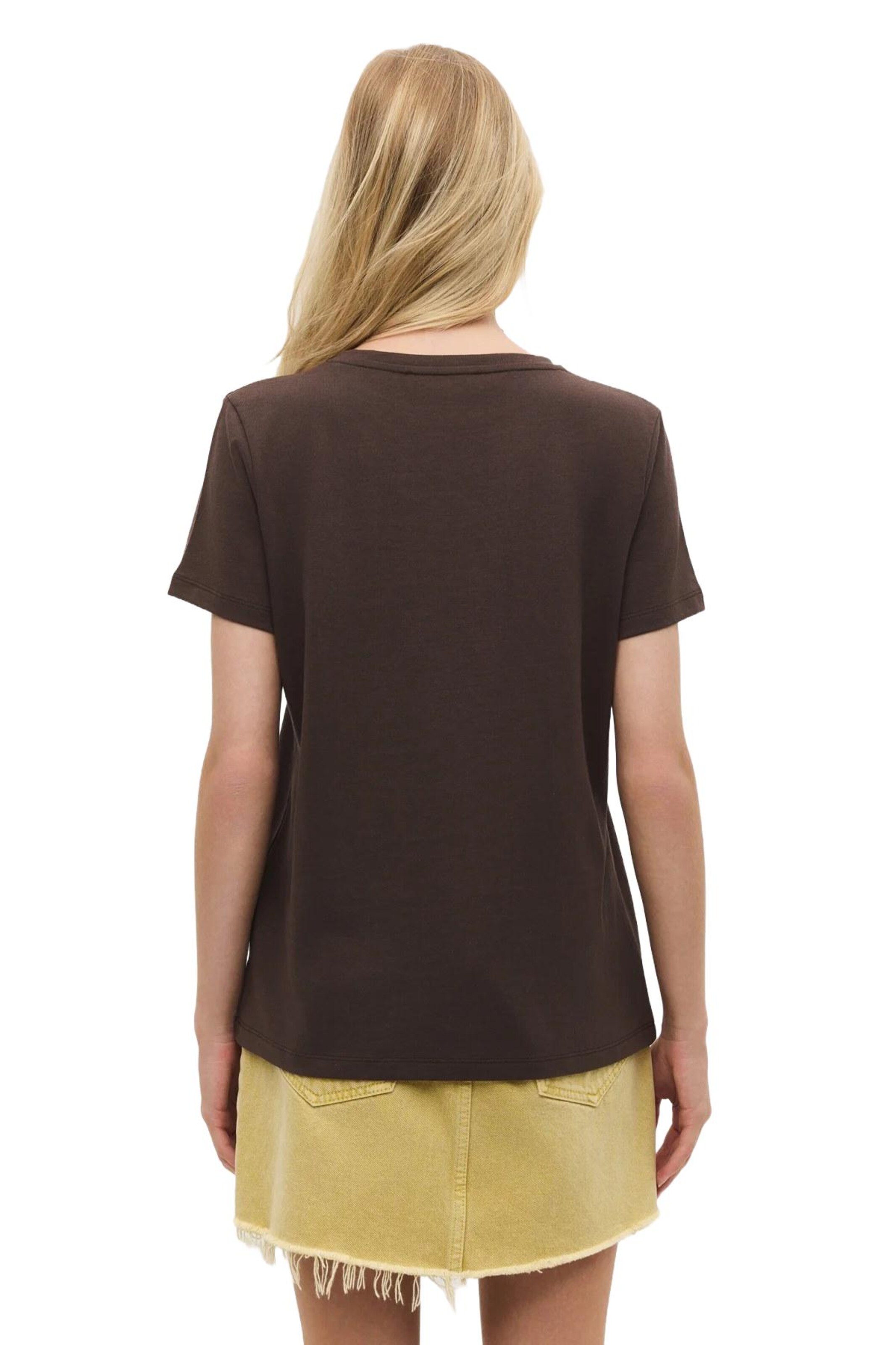 No Matter What Shirt in Brown