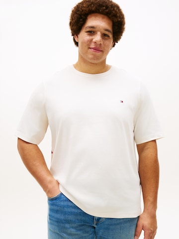 Tommy Hilfiger Big & Tall Shirt in White: front