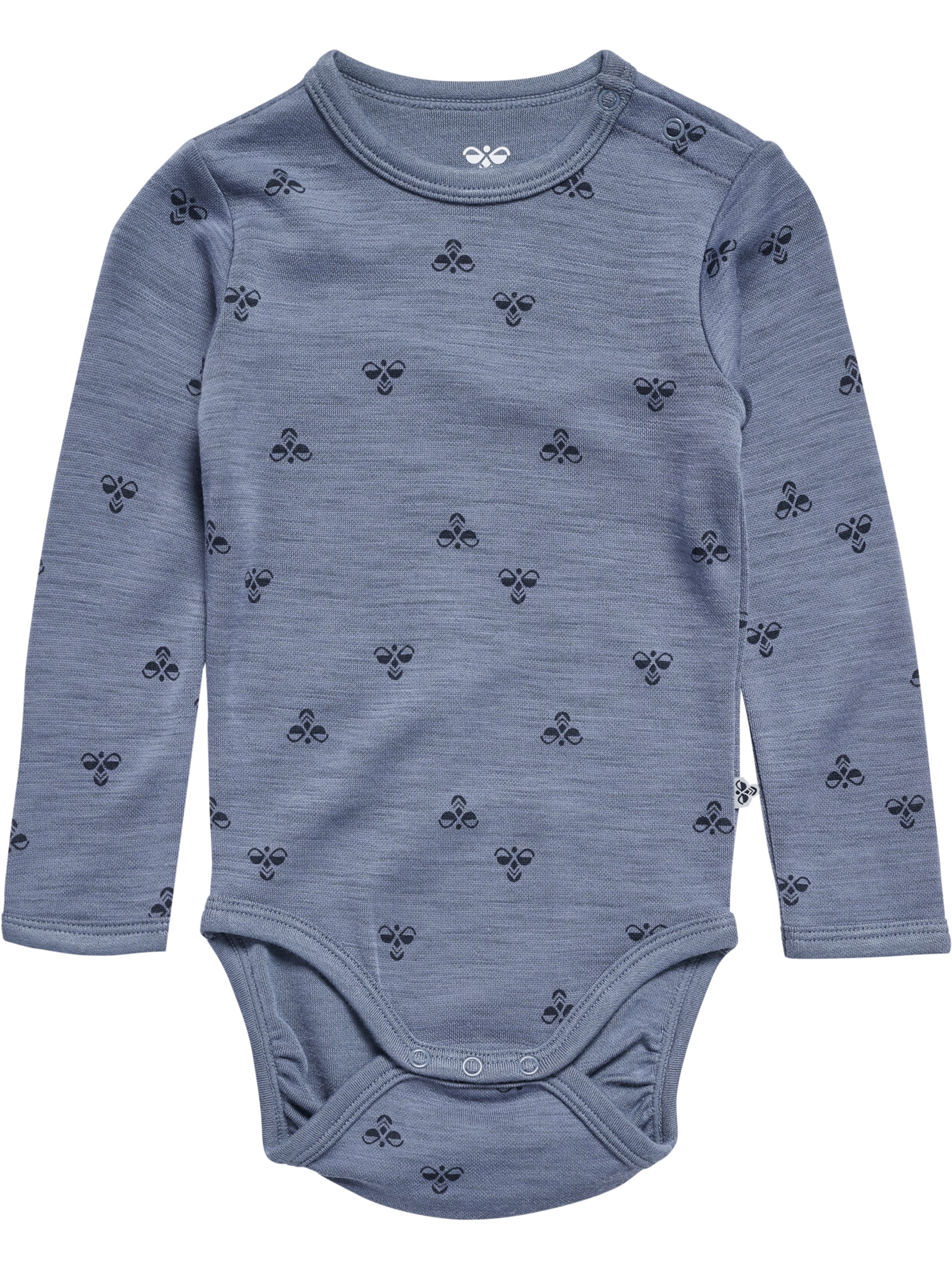 Hummel Body in Blau: Vorderseite