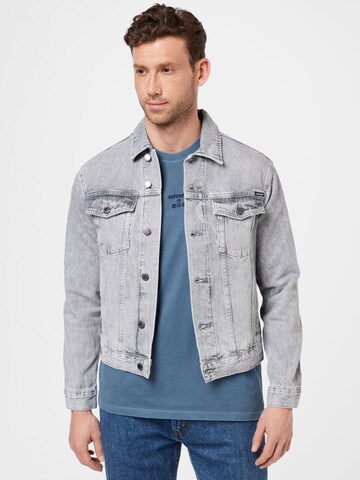 Superdry - Chaqueta de entretiempo en gris: frente