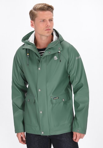 Veste fonctionnelle Schmuddelwedda en vert : devant