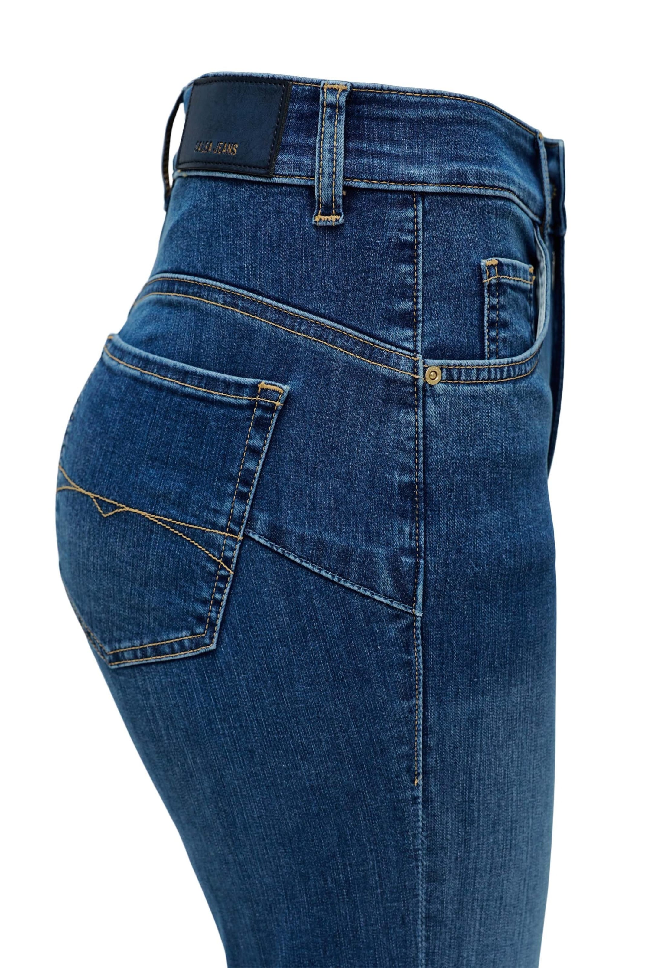 Salsa Jeans Flared Jeans 'Faith' in Blue