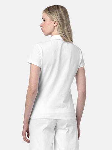 K-Way - Camiseta 'K-WAY AMDEA PIQUE SLIM T-Shirt e Polo' en blanco