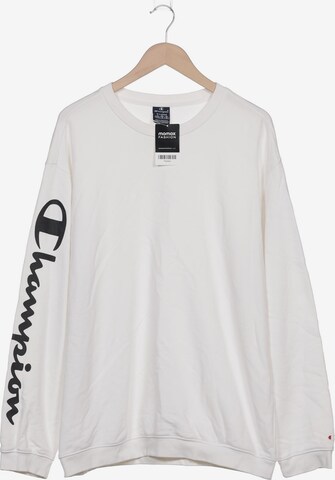 Champion Sweatshirt & Zip-Up Hoodie in XL in White: front