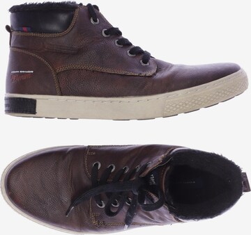 TOM TAILOR DENIM Sneakers & Trainers in 41 in Brown: front