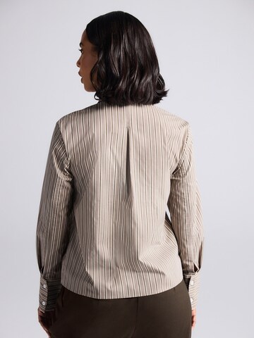 Next Bluse 'Essential' in Braun