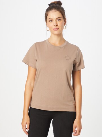 Moves Shirt in Brown: front