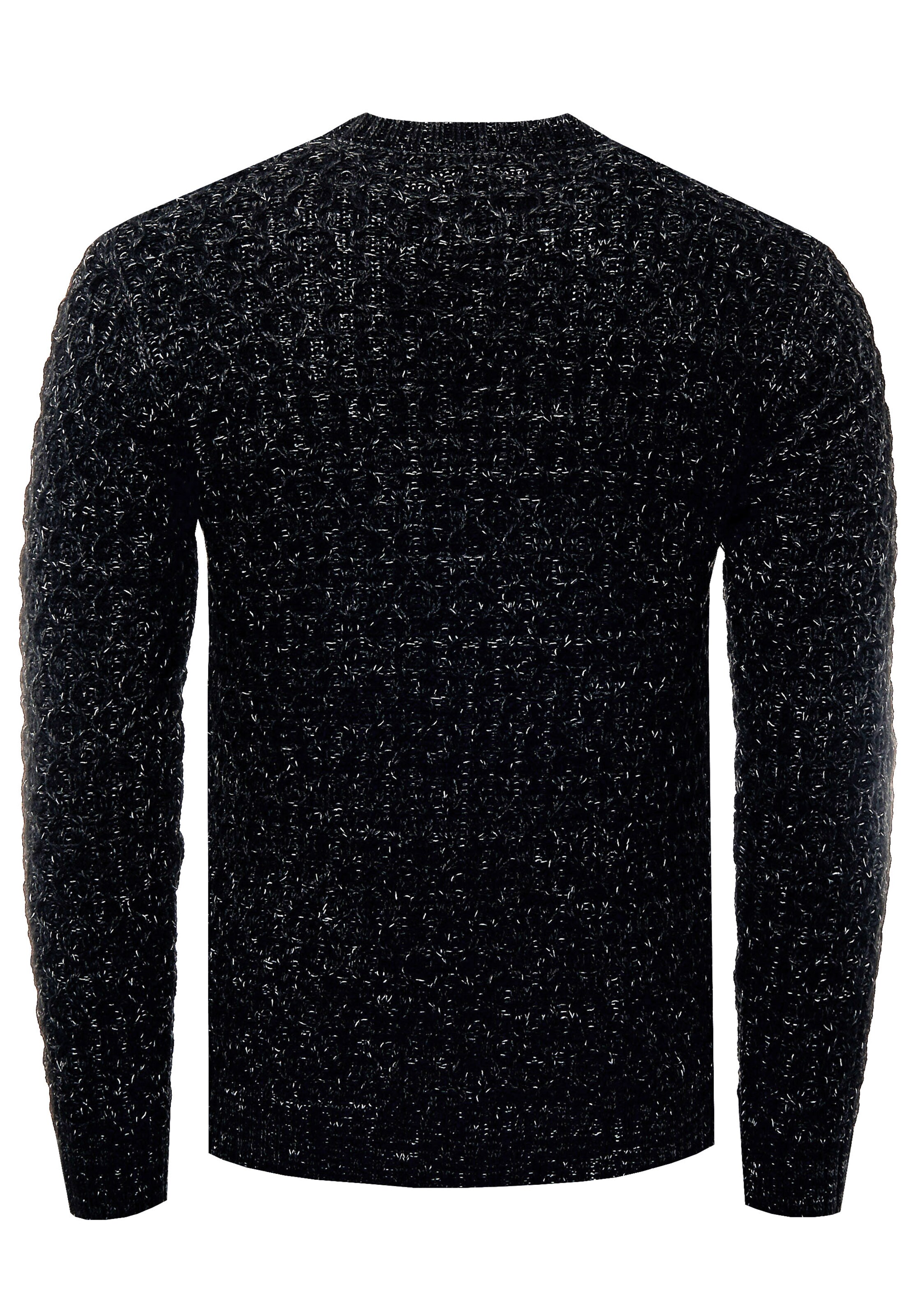 Rusty Neal Strickpullover in Schwarz