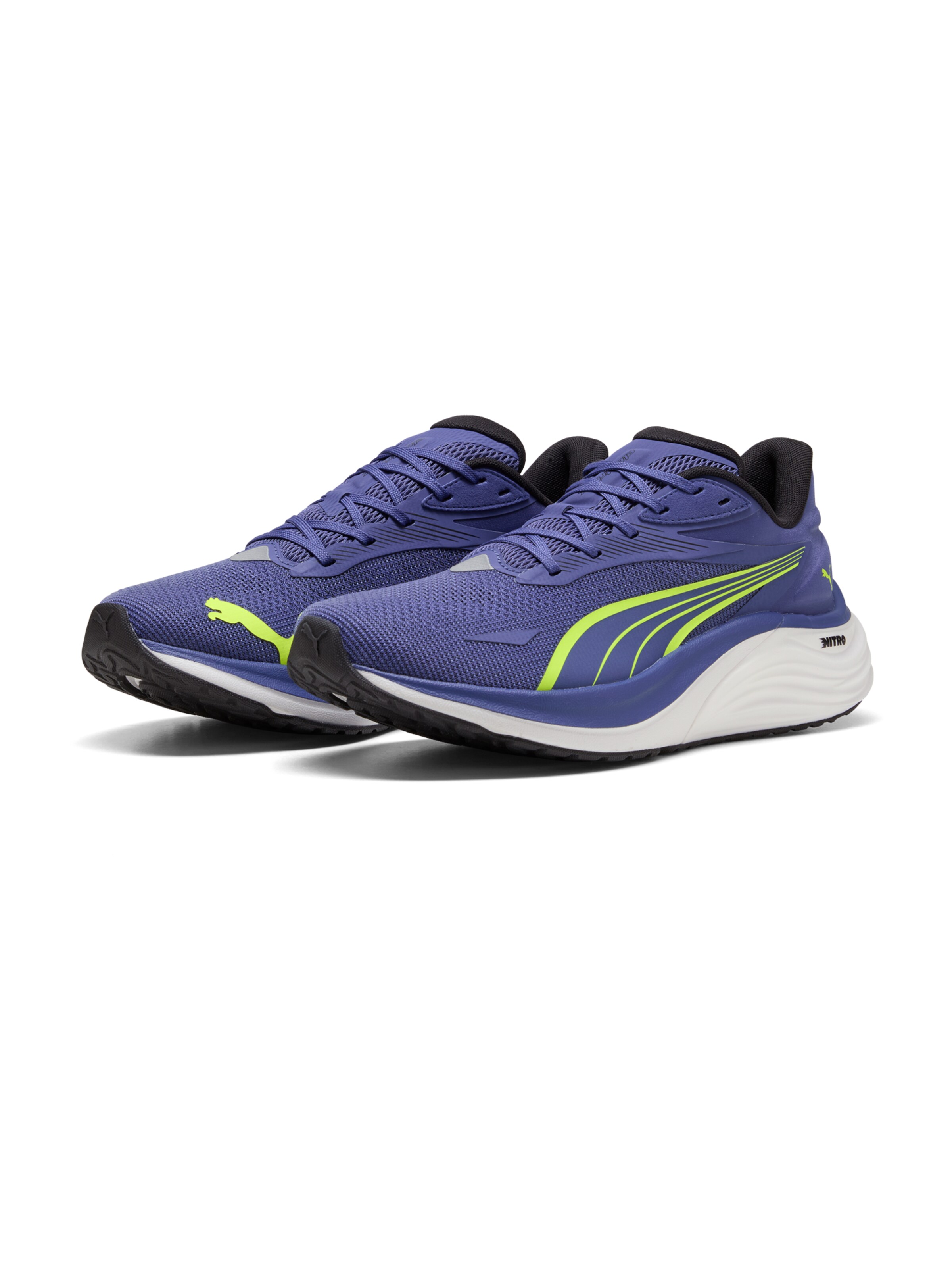 Chaussure de course 'Electrify Nitro 4' PUMA en bleu