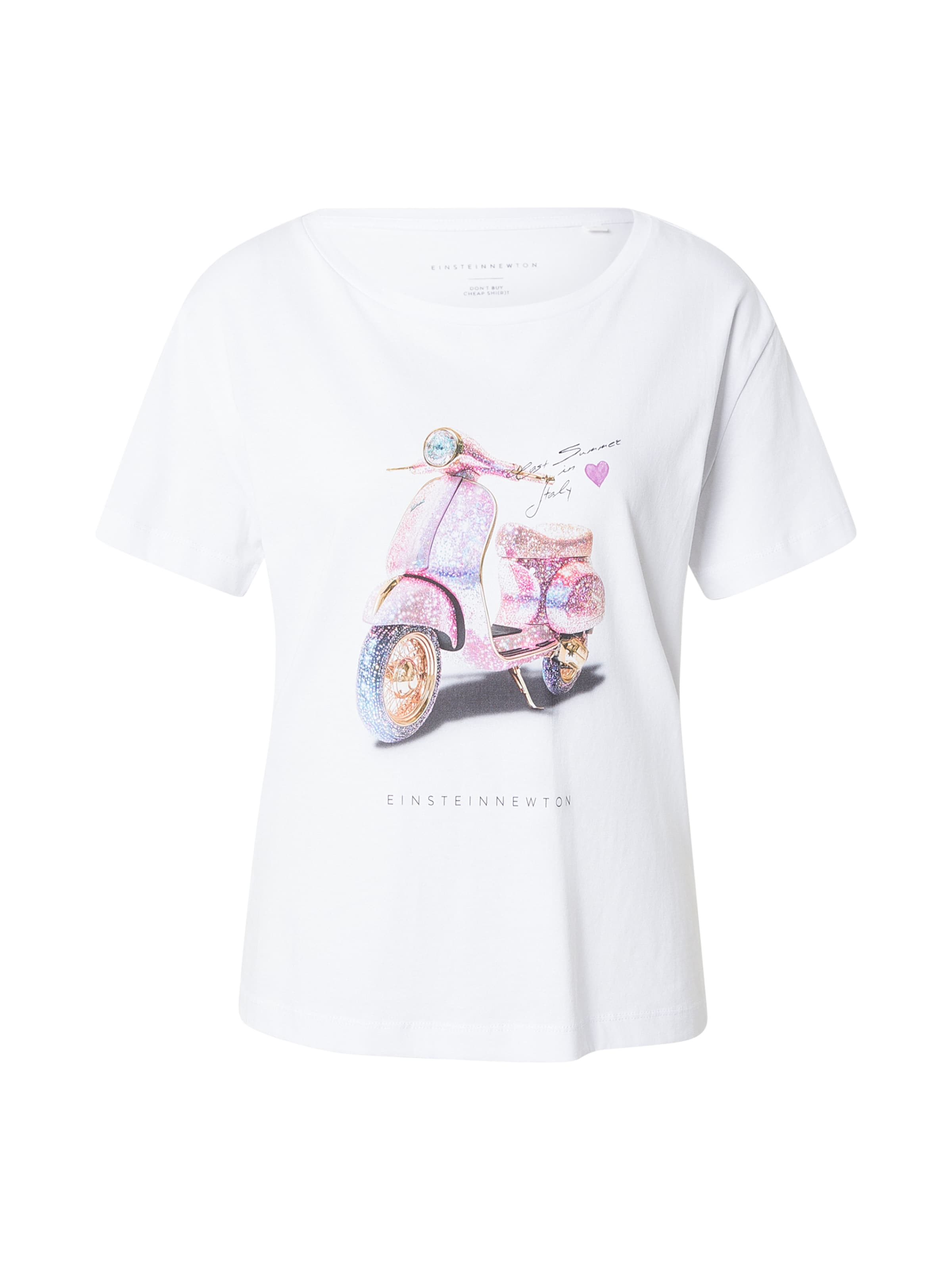 EINSTEIN & NEWTON Tričko 'Scooter' - Biela: predná strana