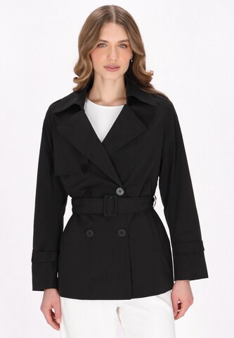 Manteau mi-saison DreiMaster Klassik en noir : devant