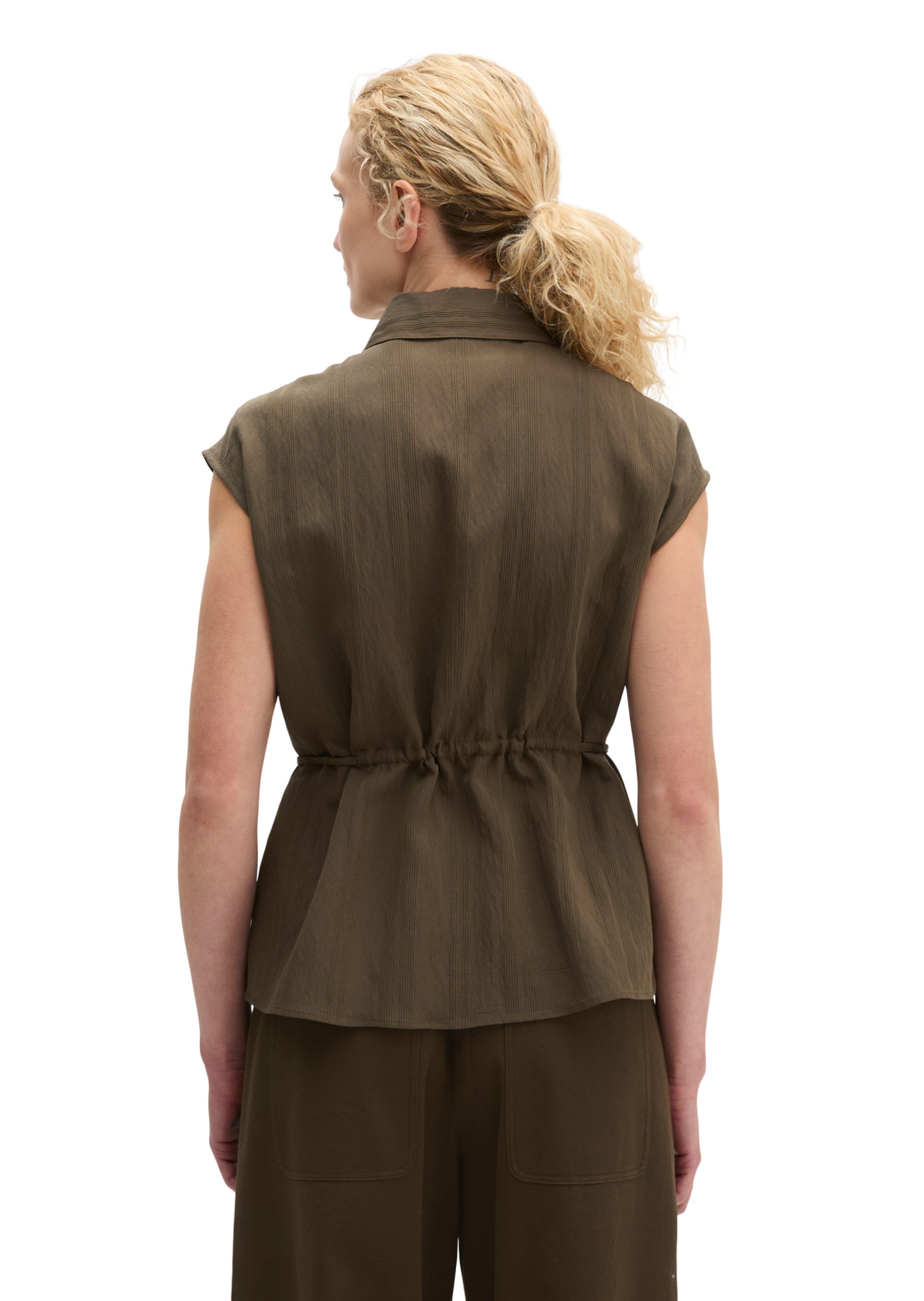 Marc O'Polo Bluse in Braun