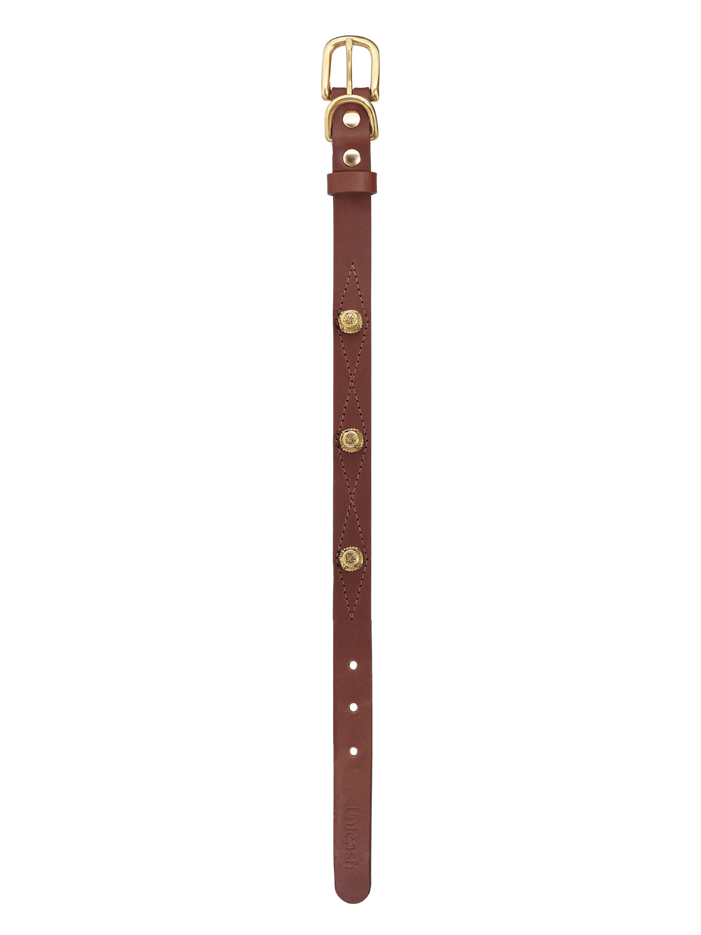 Unleash Cph Halsband in Brown