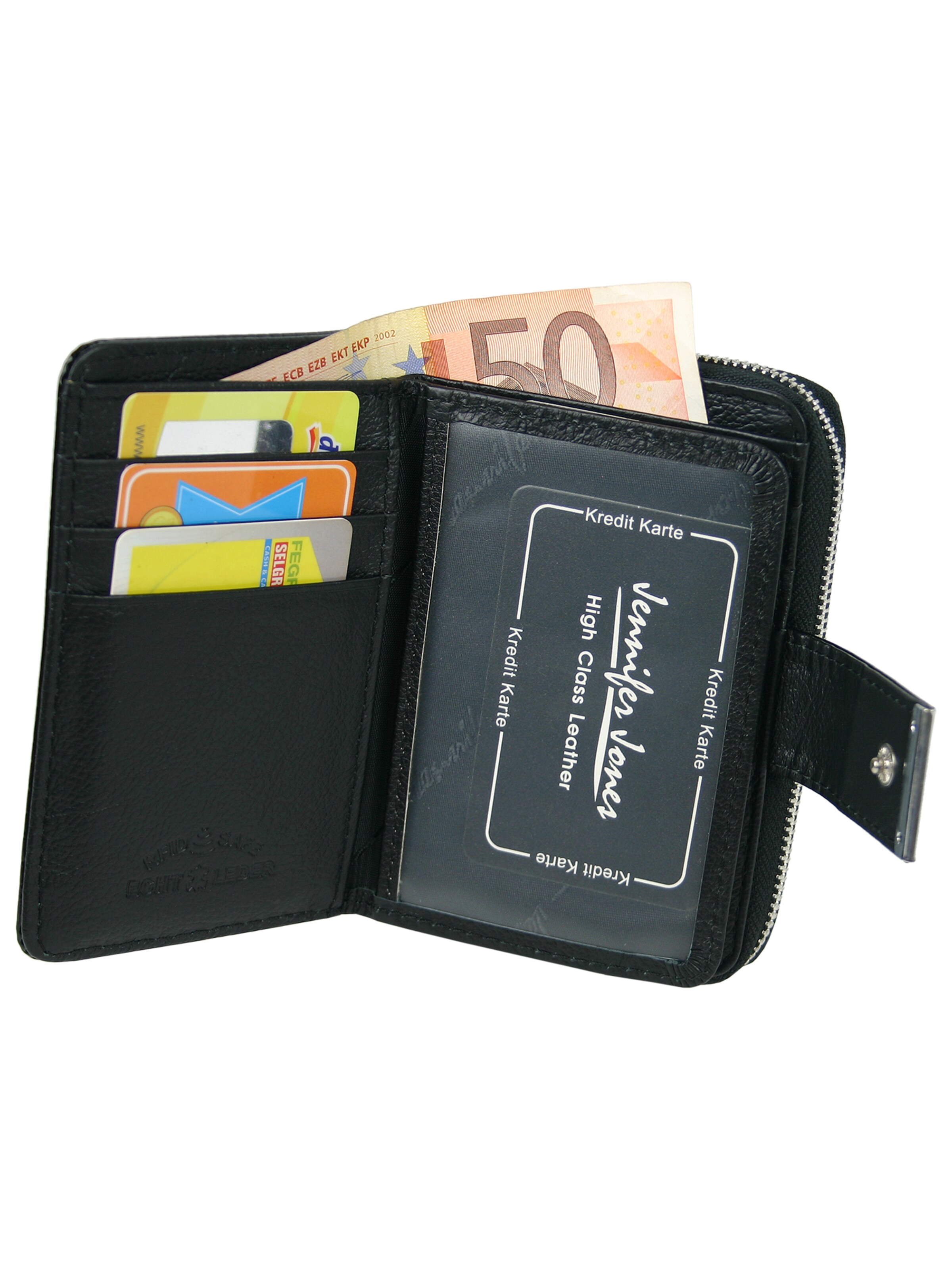 Jennifer Jones Wallet in Black