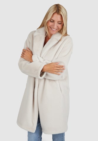 White Label Winter Coat in White