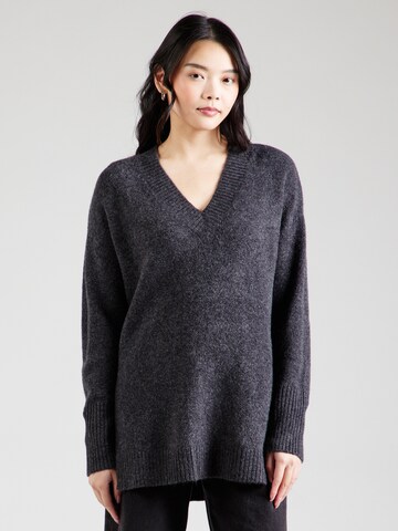 TOM TAILOR DENIM Sweater in Grey: front