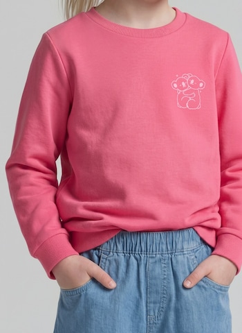 TOM TAILOR - Sweatshirt em rosa