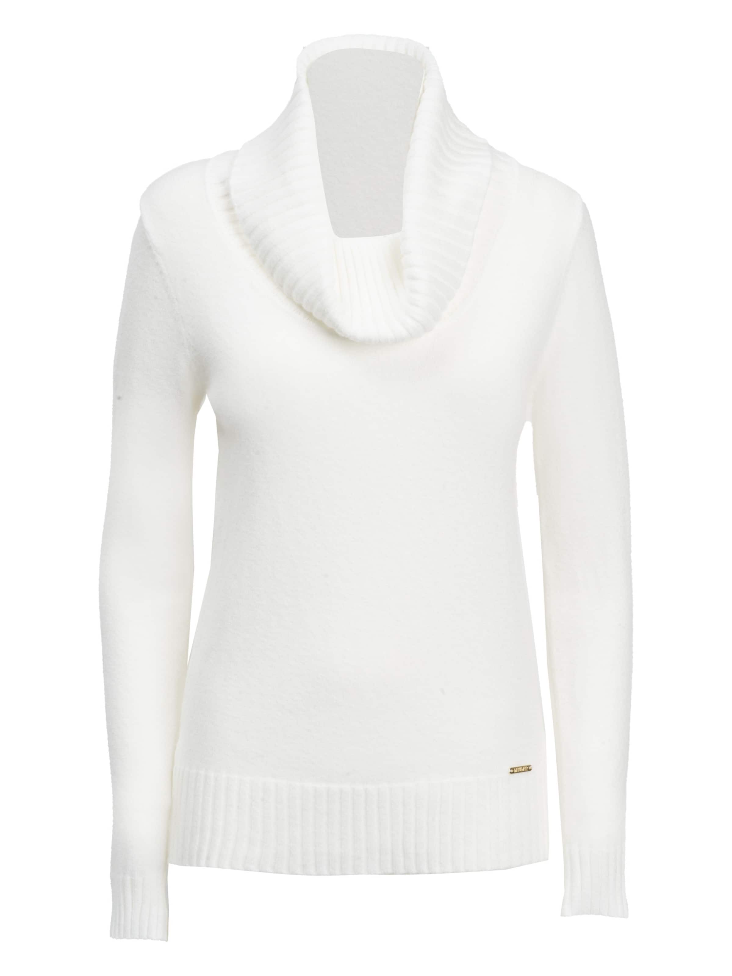 balts Influencer Džemperis: no priekšpuses