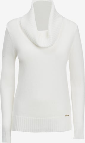 Influencer Neulepaita värissä valkoinen: etupuoli