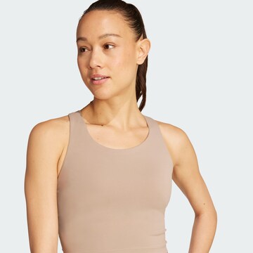 ADIDAS PERFORMANCE Bralette Sports bra 'All Me' in Brown
