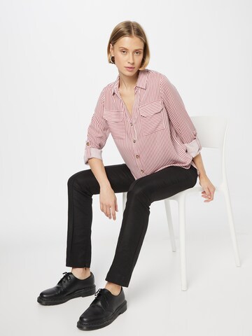 VERO MODA Blus 'Bumpy' i röd