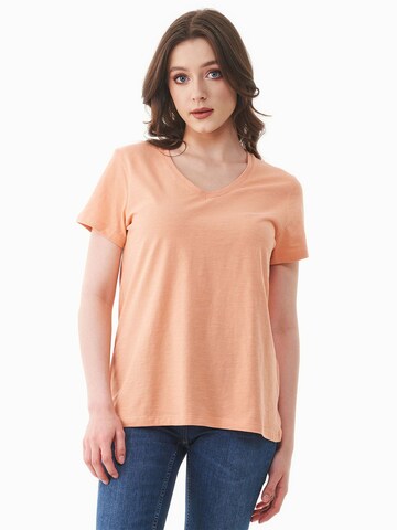 Organication T-Shirt in Orange: Vorderseite
