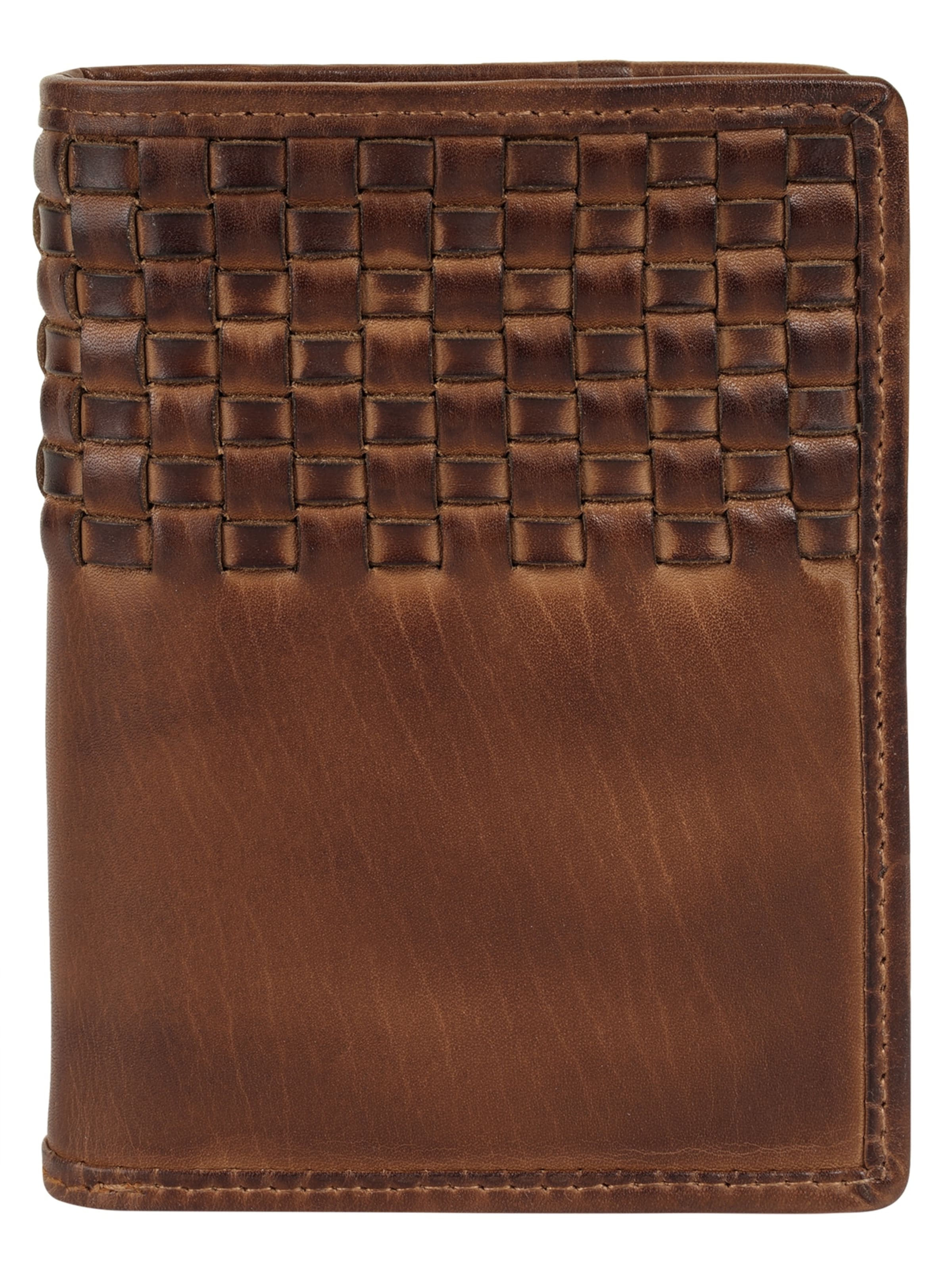Bagan Wallet in Brown: front