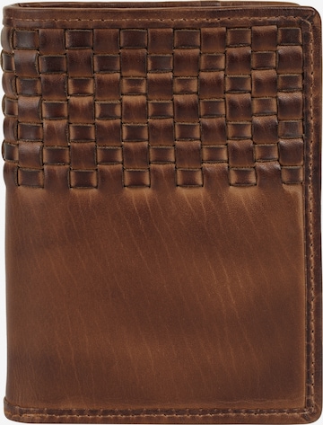 Bagan Wallet in Brown: front
