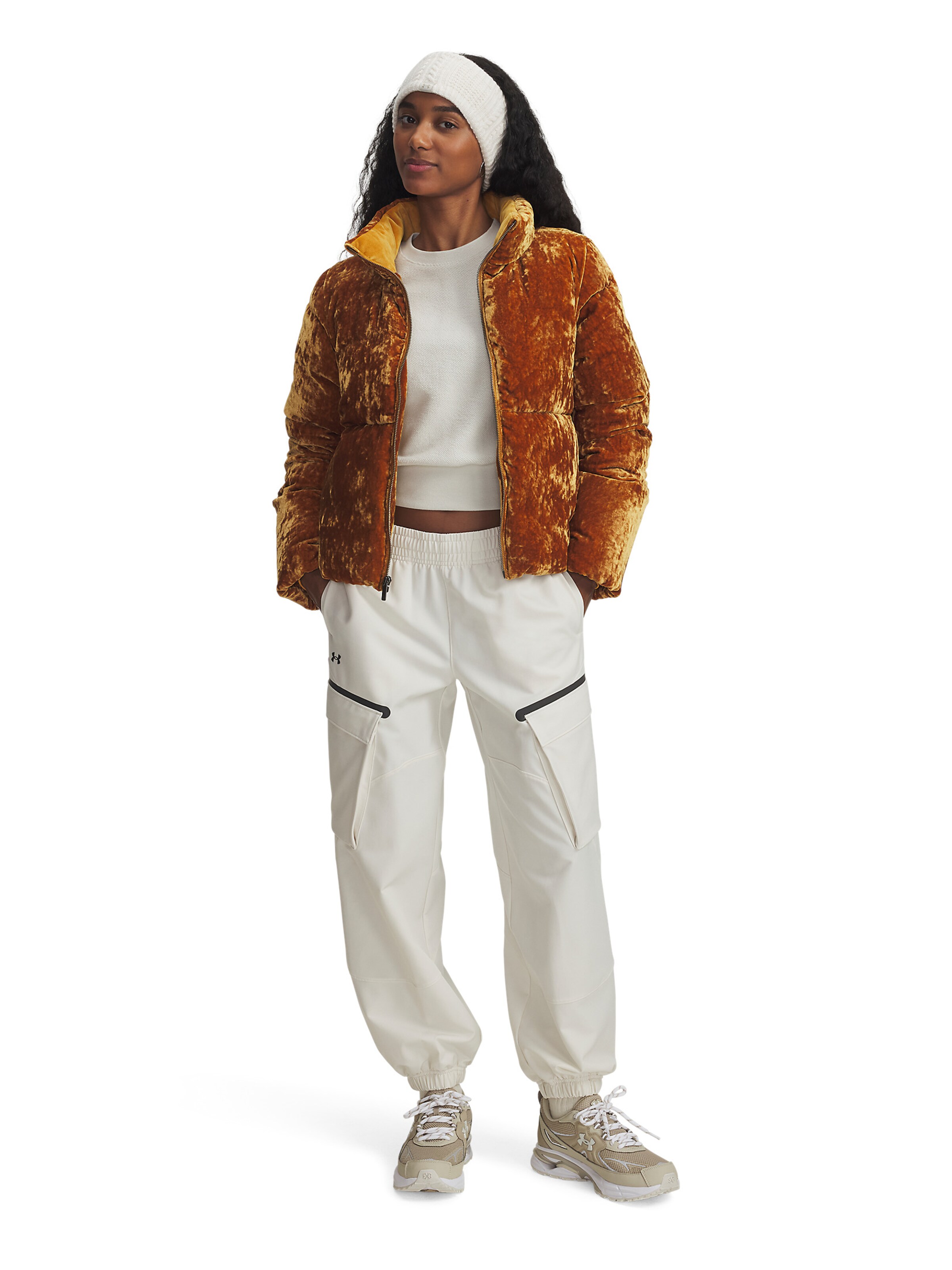 UNDER ARMOUR Sportief sweatshirt in Wit