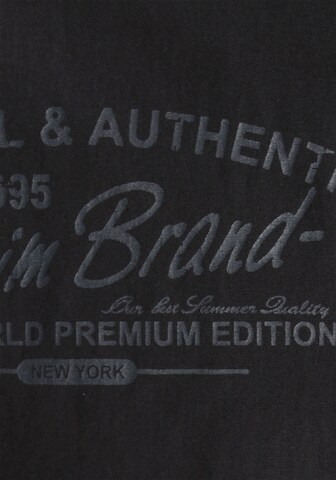 Man's World Regular Fit Hemd in Schwarz