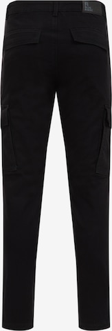 WE Fashion Slimfit Broek in Zwart