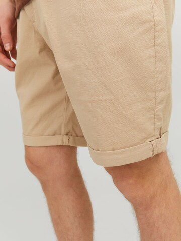 JACK & JONES regular Bukser i beige