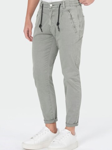 M.O.D MIRACLE OF DENIM - Tapered Vaquero en verde
