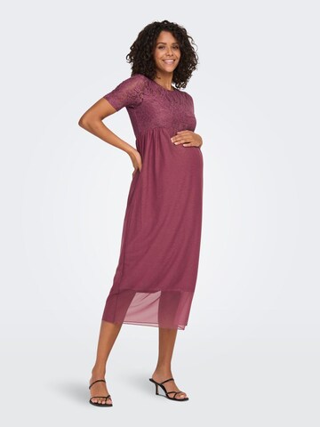 Only Maternity Kjole i pink: forside