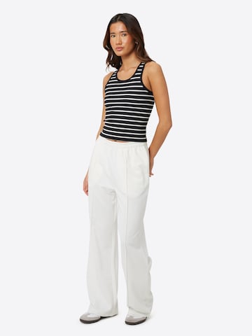 BRAVE SOUL Wide leg Broek in Wit