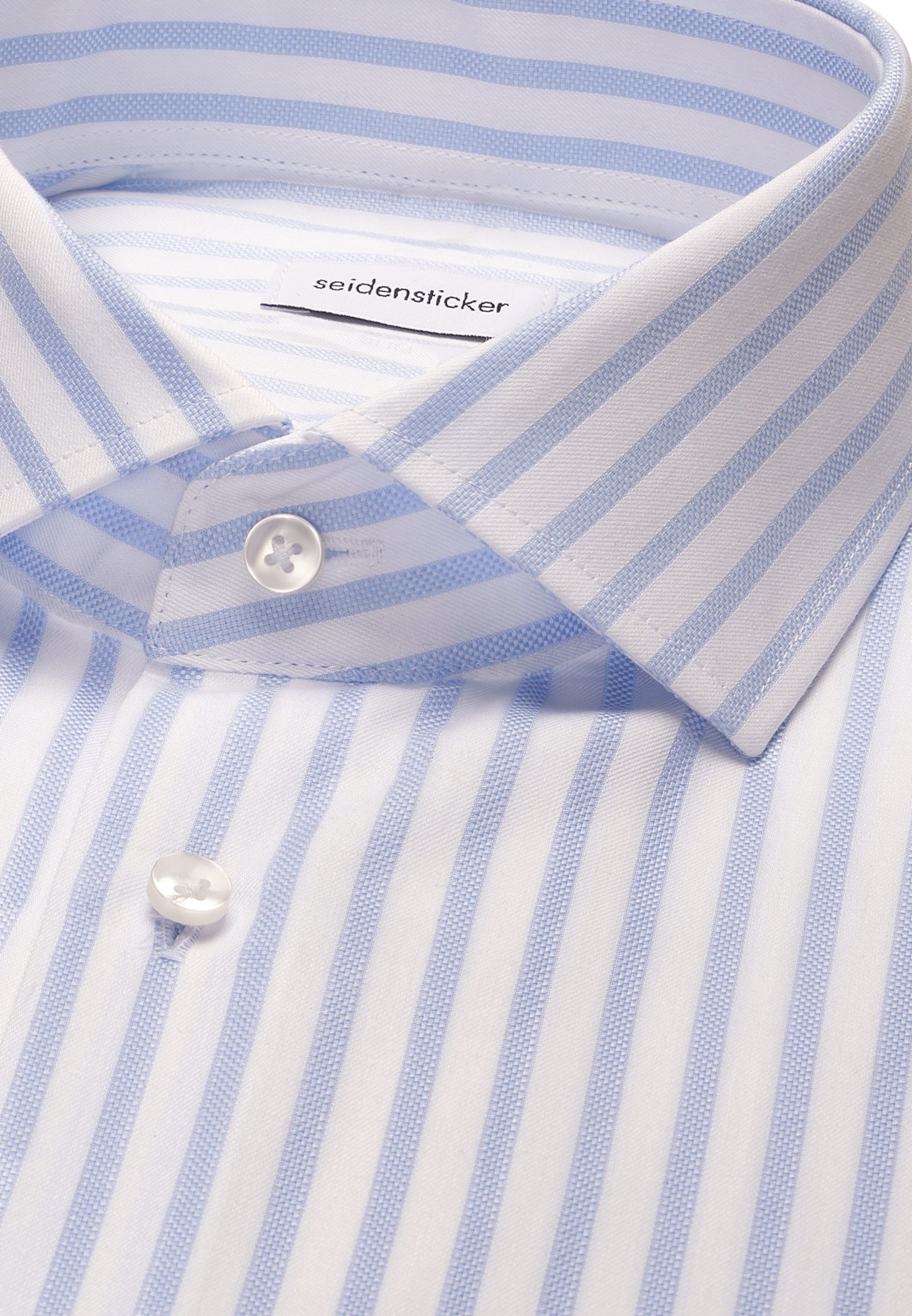 Coupe slim Chemise business 'CLASSIC ESSENTIALS' SEIDENSTICKER en bleu