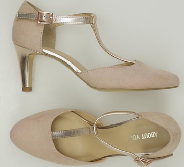 ABOUT YOU High Heels & Pumps in 36 in Beige: front