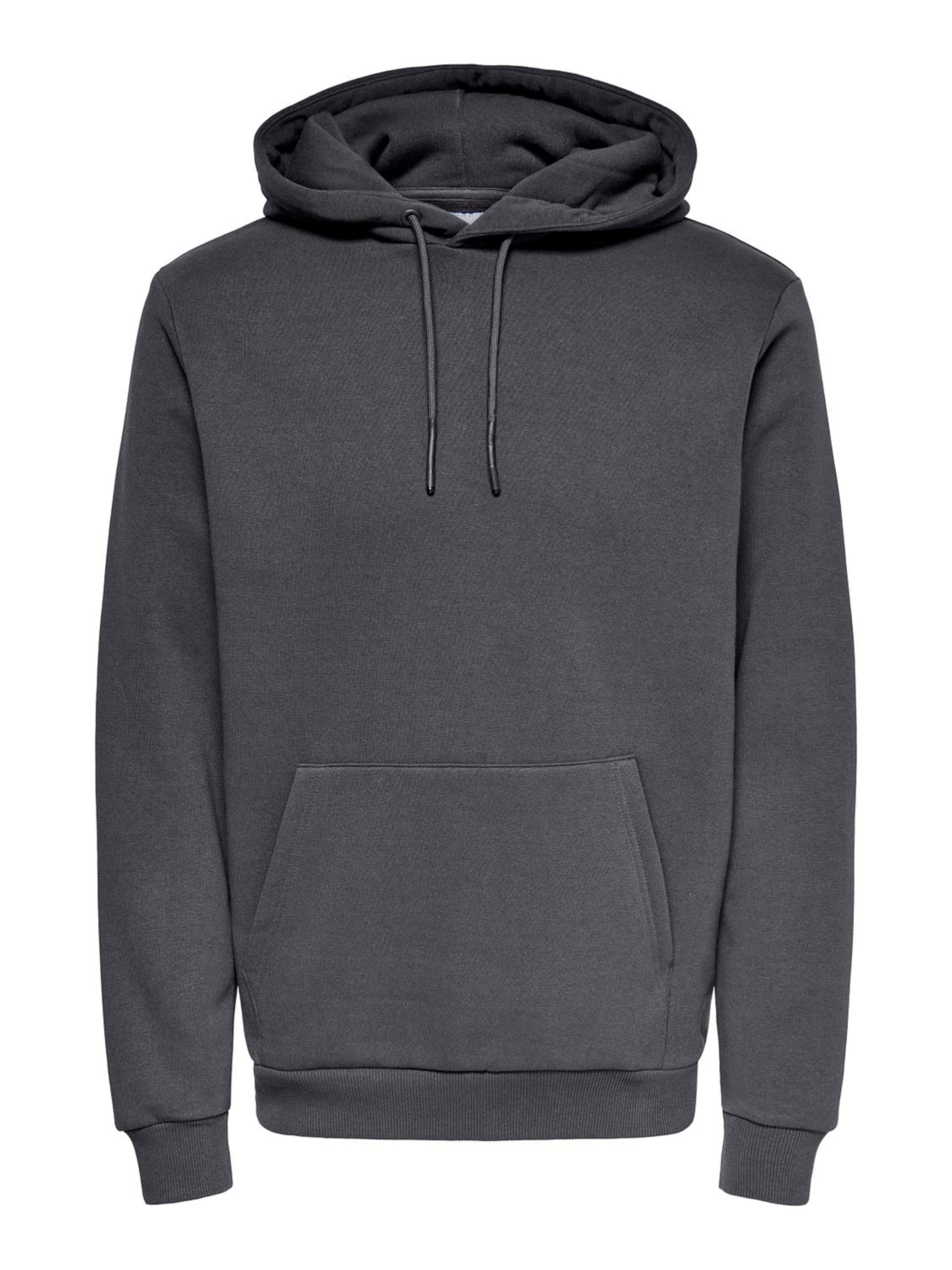 Only & Sons Sweatshirt 'ONSCeres' in Grau: Vorderseite