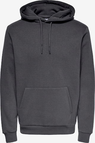 Only & Sons Sweatshirt 'ONSCeres' in Grijs: voorkant
