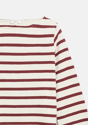 Sweat-shirt s.Oliver en rouge